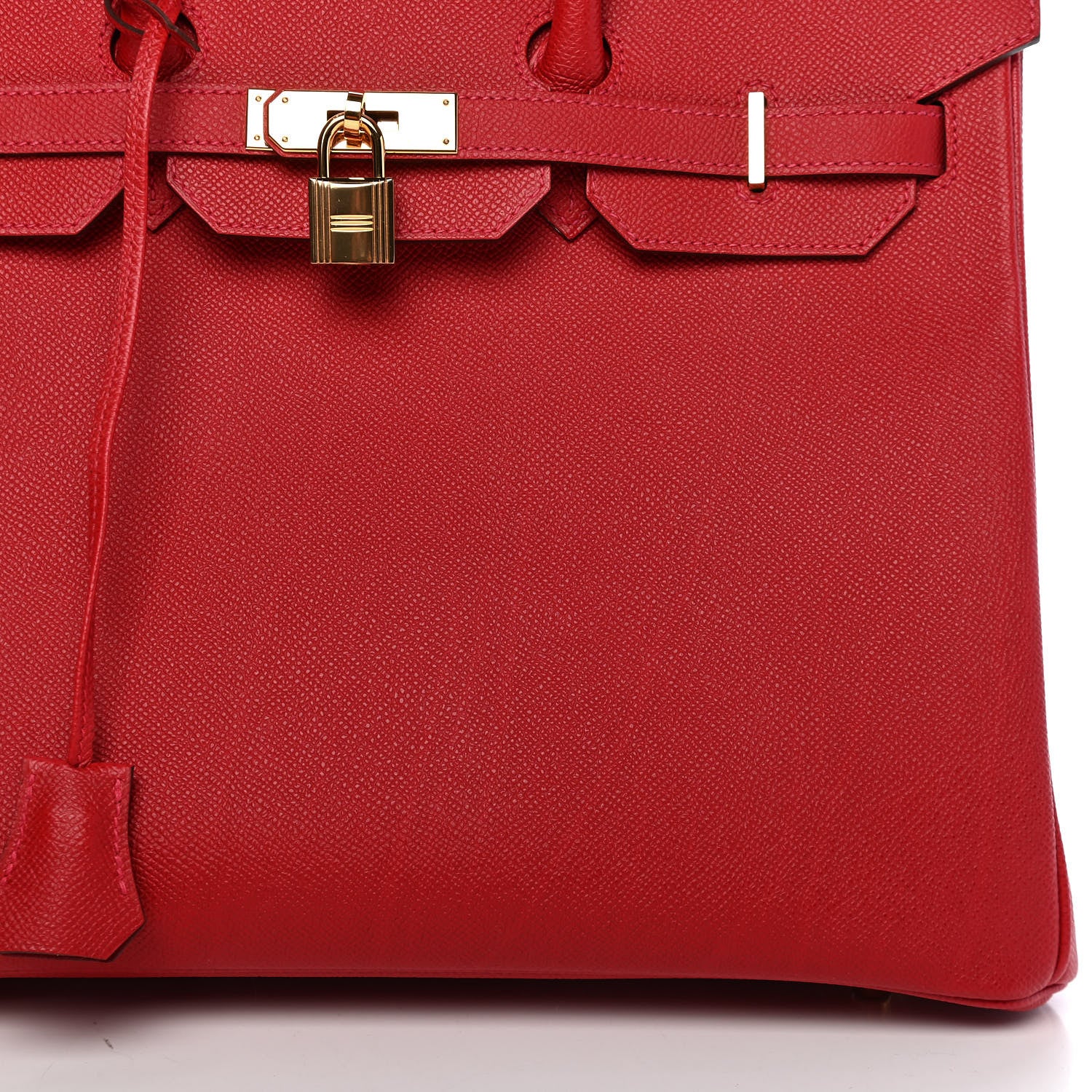 Hermes Epsom Birkin 35 Rouge Casaque 14 of 21