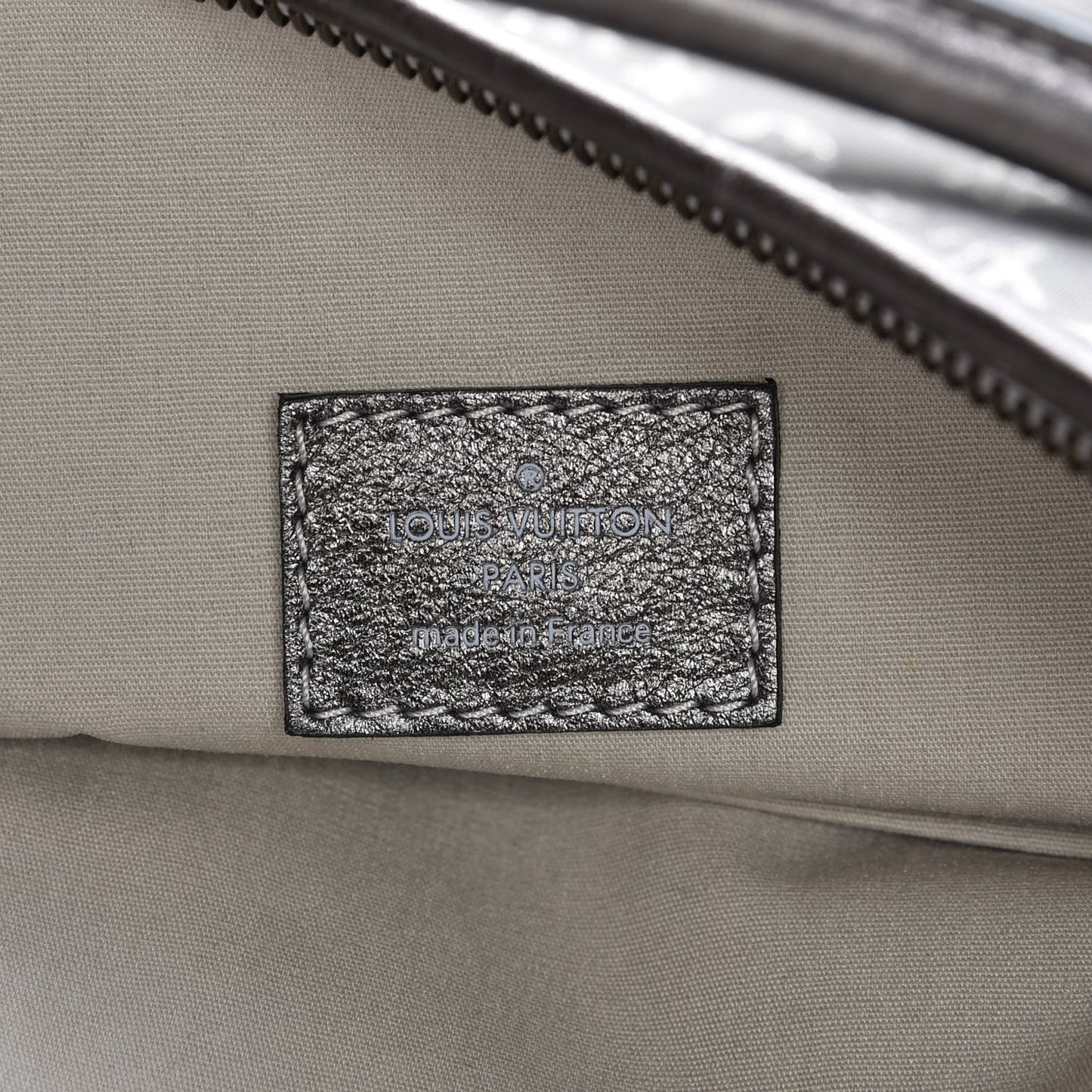 Mini Lin Monogram Besace Angele Platine