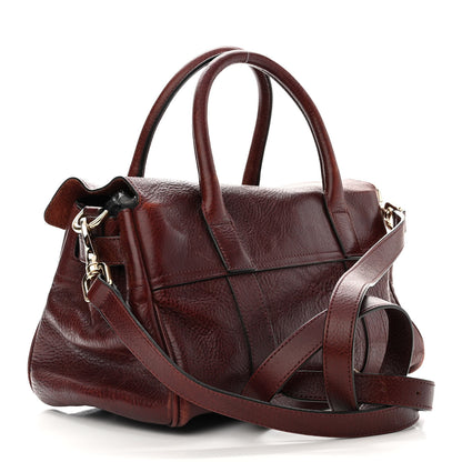Mulberry Natural Leather Small Bayswater Oxblood 3 of 12