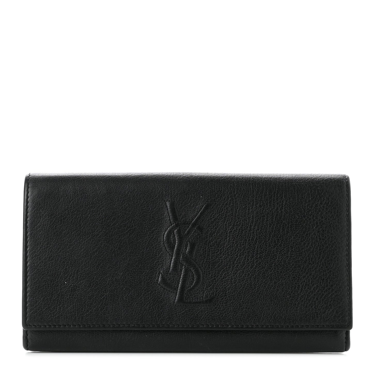 Chevre Belle De Jour Flap Wallet Black