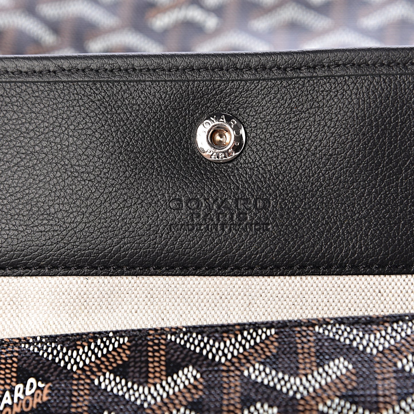 Goyardine Saint Louis PM Black