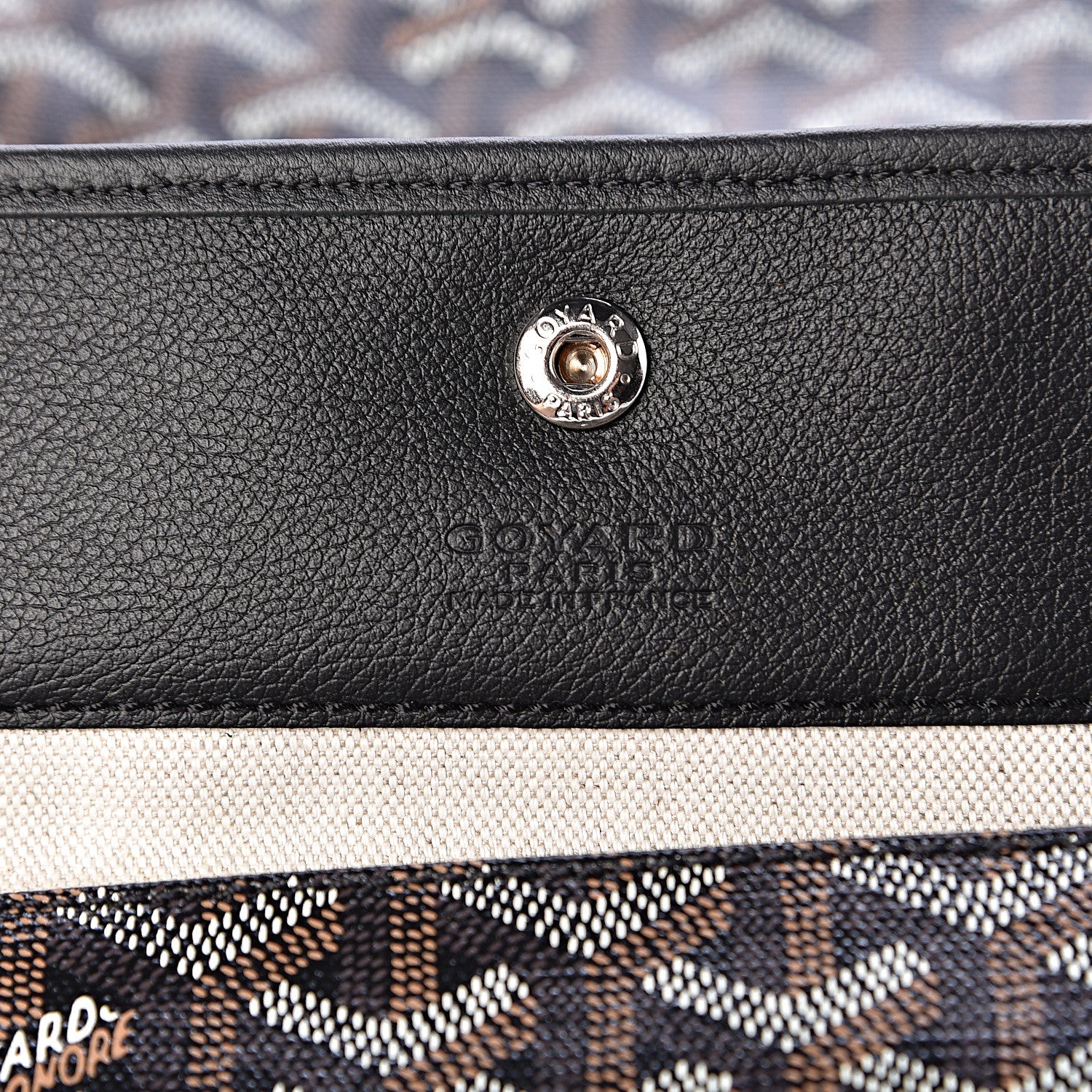 Goyard Goyardine Saint Louis PM Black 7 of 11