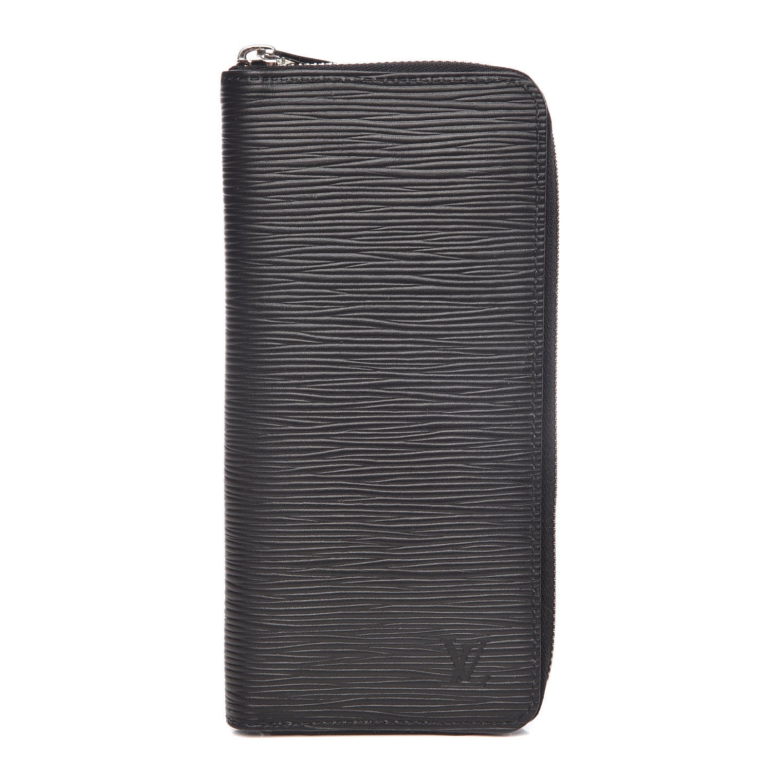 Louis Vuitton Epi Zippy Vertical Wallet Black 1 of 11
