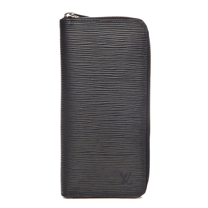 Louis Vuitton Epi Zippy Vertical Wallet Black 1 of 11