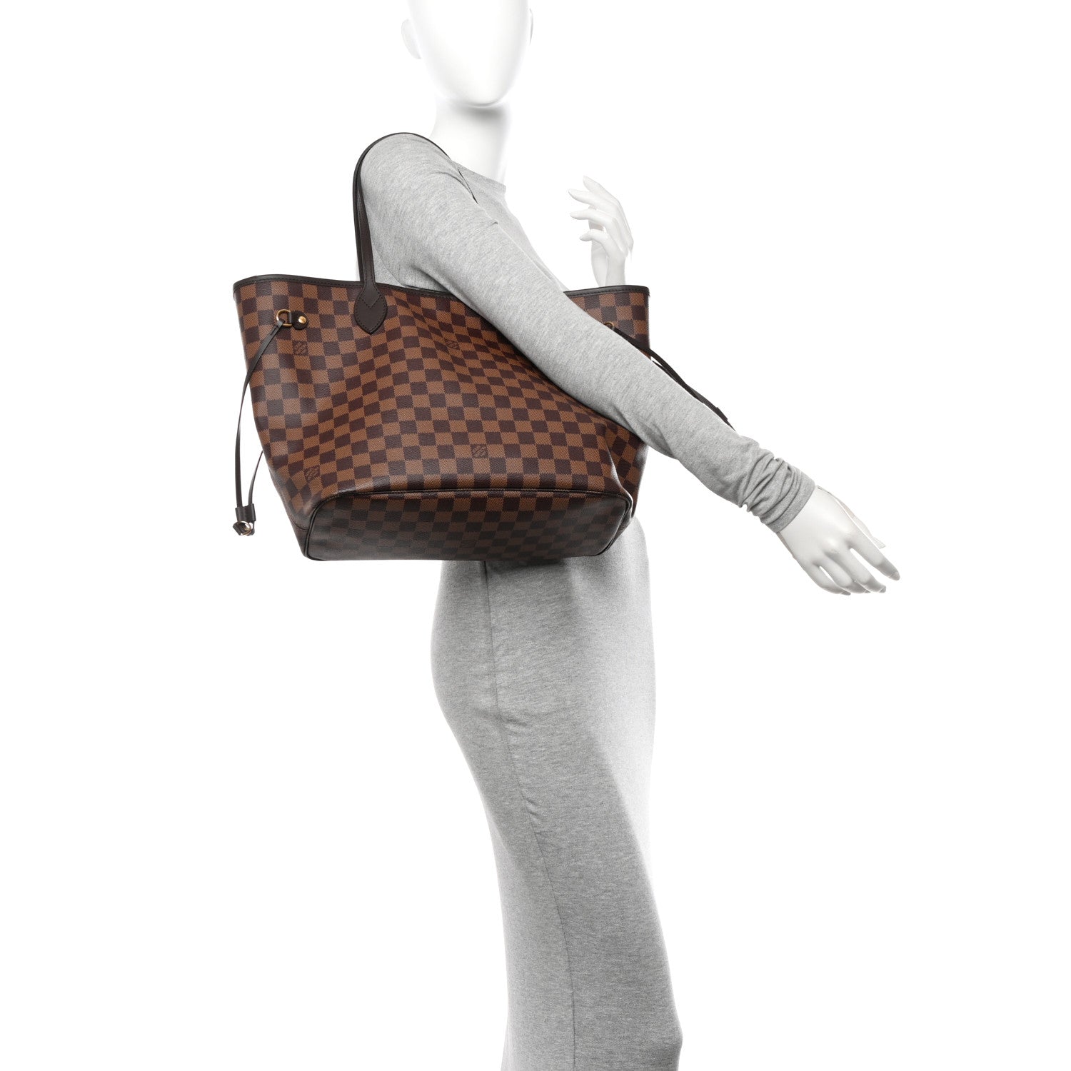 Louis Vuitton Damier Ebene Neo Neverfull MM 2 of 11
