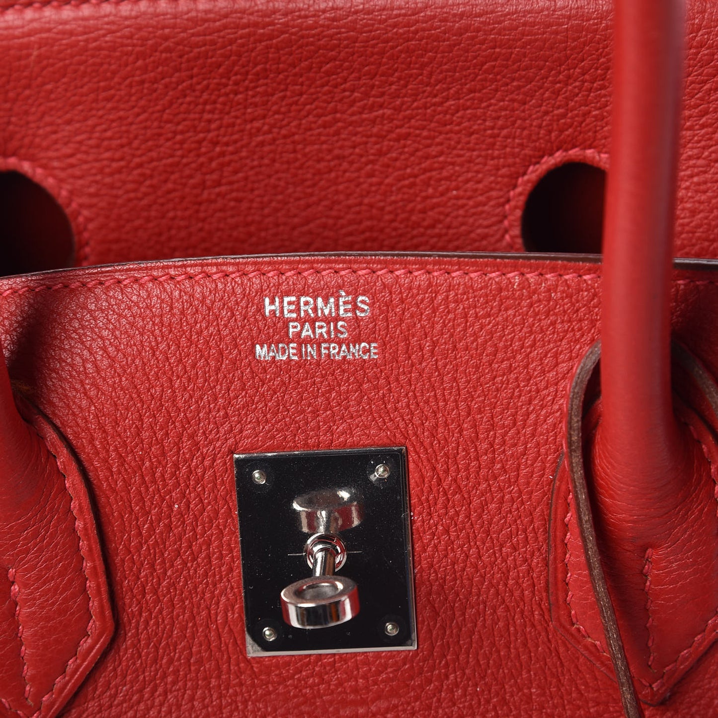 Togo Birkin 35 Rouge Garance