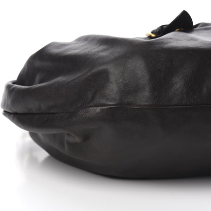 Miu Miu Nappa Hobo Black 6 of 8