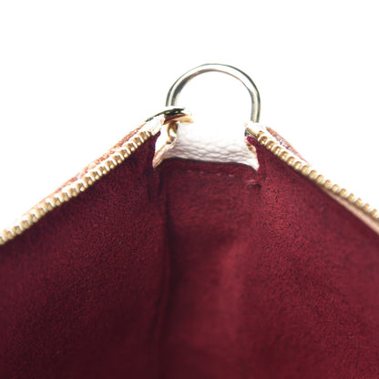 Louis Vuitton Monogram Multicolor Pochette Accessories White 6 of 10