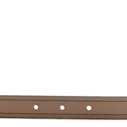 Hermes Epsom Swift 13mm H Medor Belt 70 28 White Etoupe 3 of 7