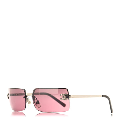 Chanel Crystal CC Logo Sunglasses 4104-B 1 of 6