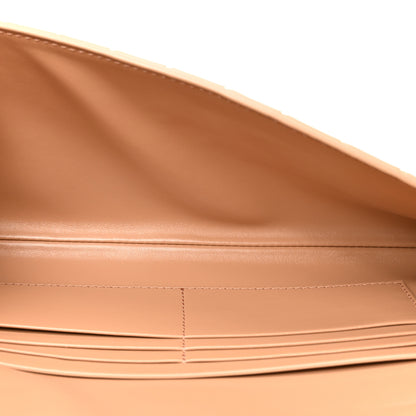 Bottega Veneta Nappa Intrecciato Long Andiamo Top Handle Clutch Pale Brown 5 of 10