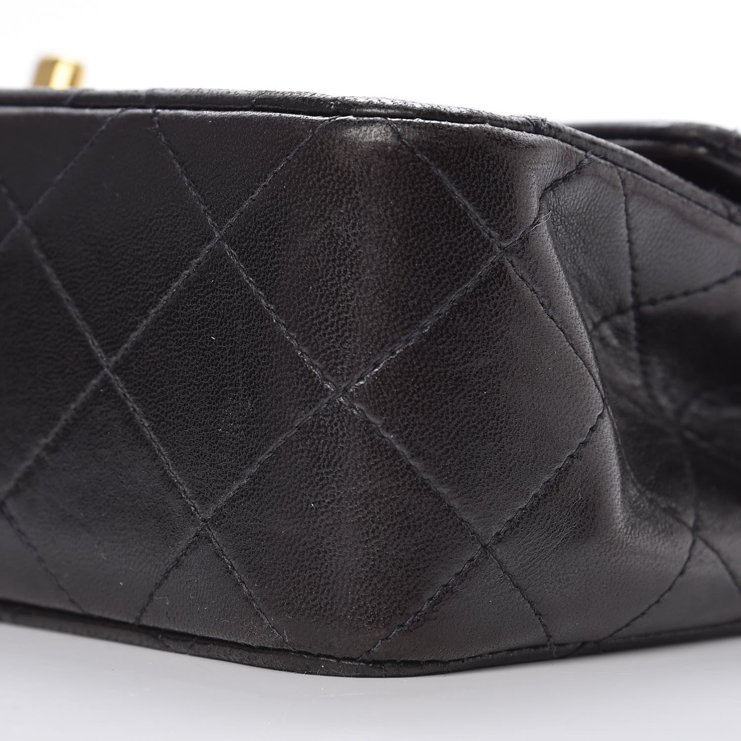 Chanel Lambskin Quilted Small Double Flap Black 10 of 11