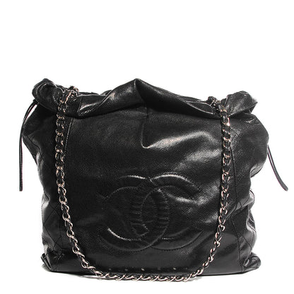 Chanel Caviar 31 Drawstring Tote Black 1 of 7
