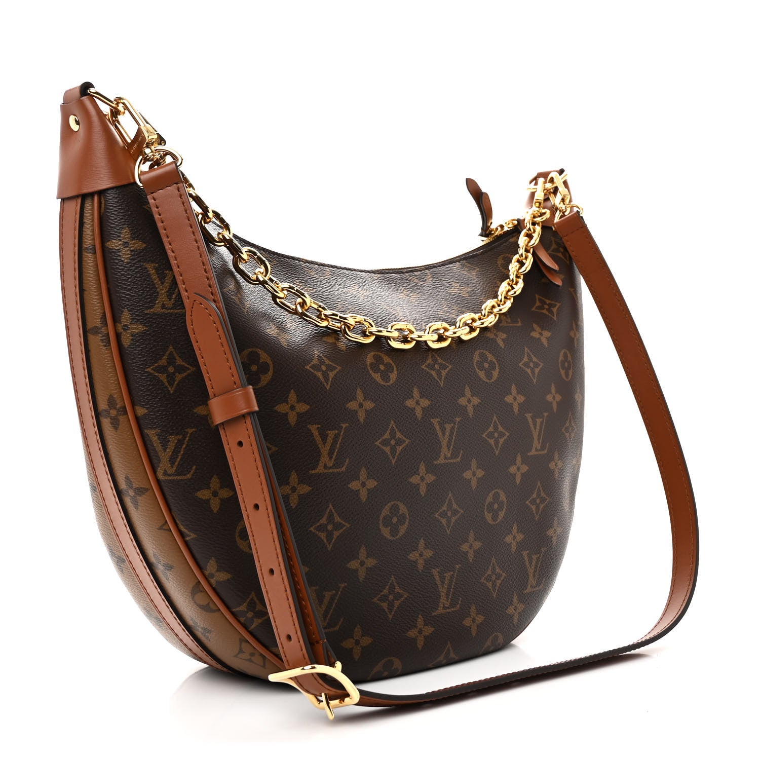 Louis Vuitton Reverse Monogram Loop Hobo 4 of 11