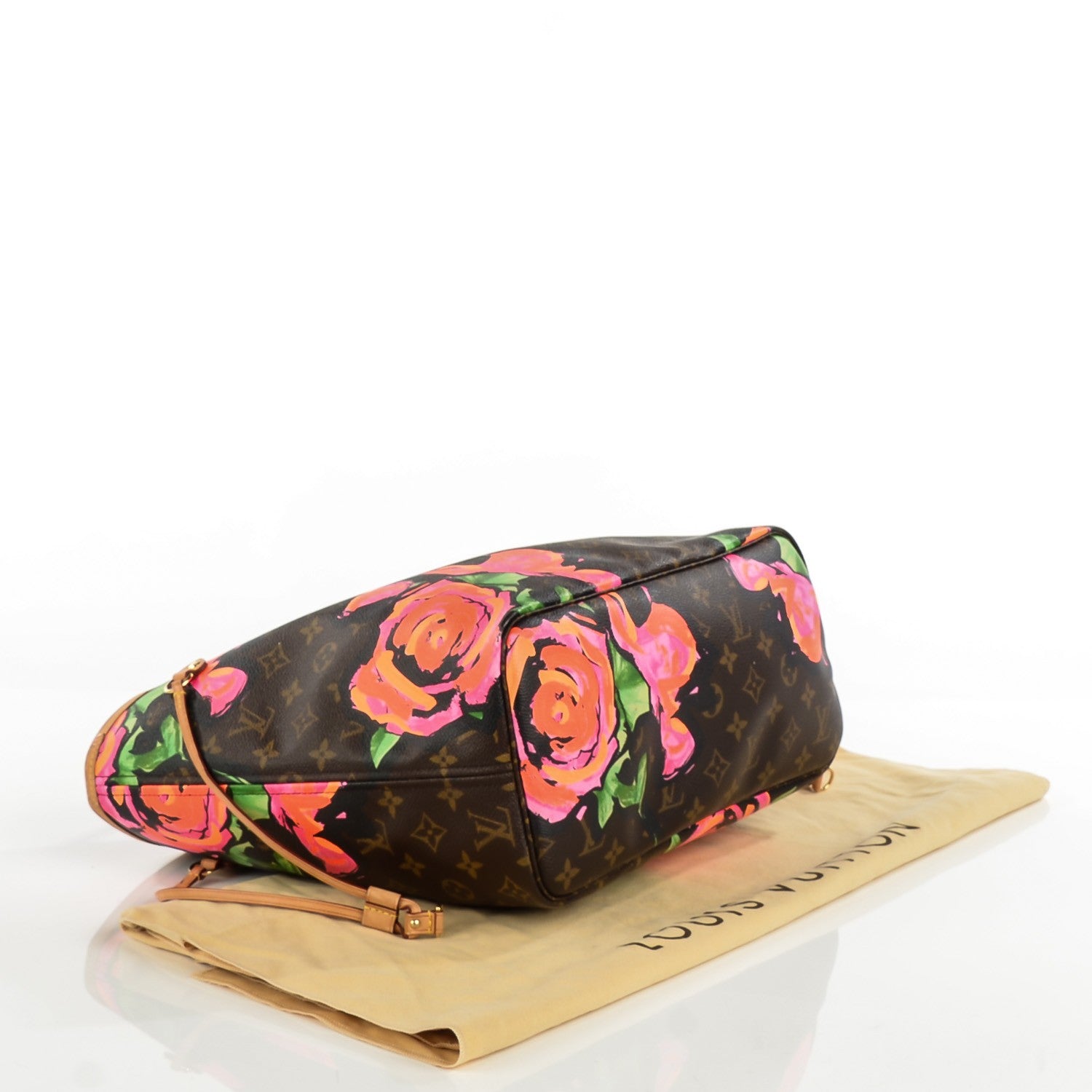 Louis Vuitton Monogram Roses Neverfull MM 4 of 7