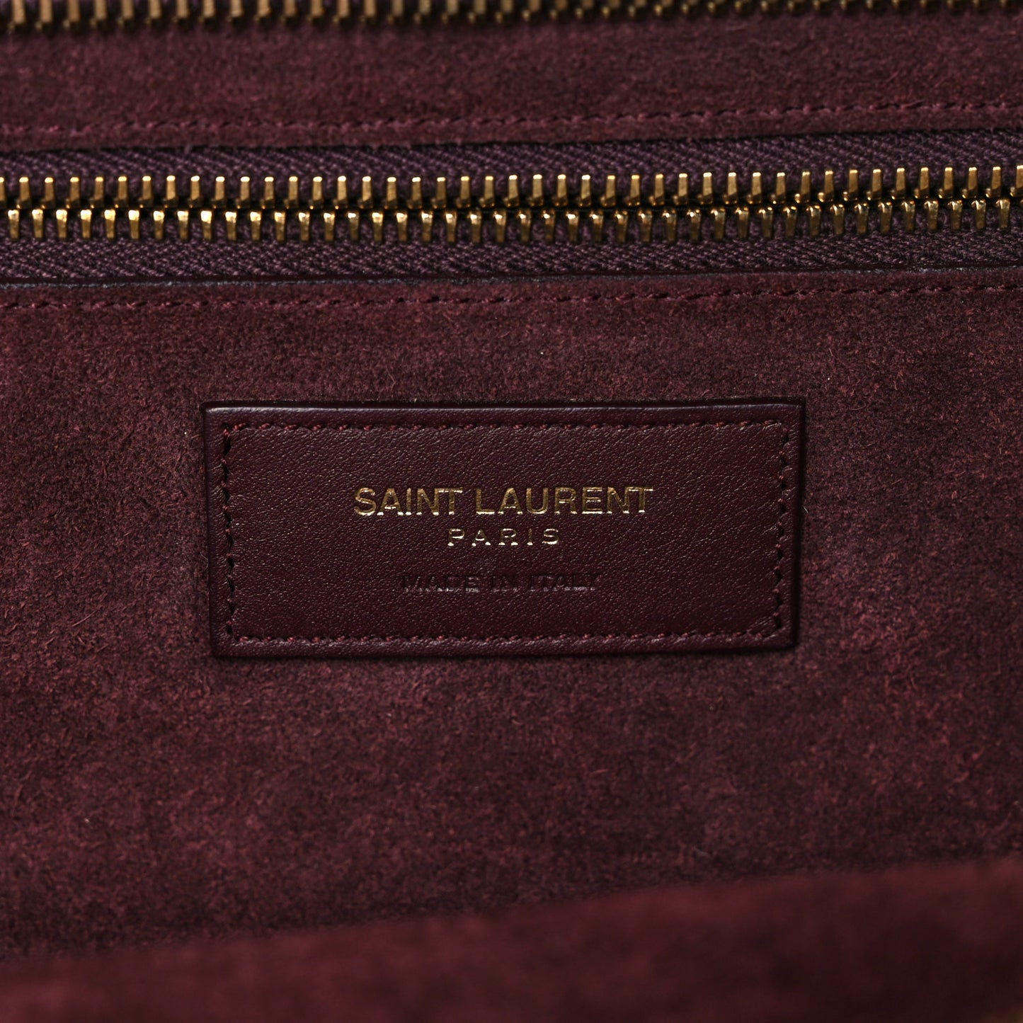 Calfskin Medium Rive Gauche Cabas Bordeaux