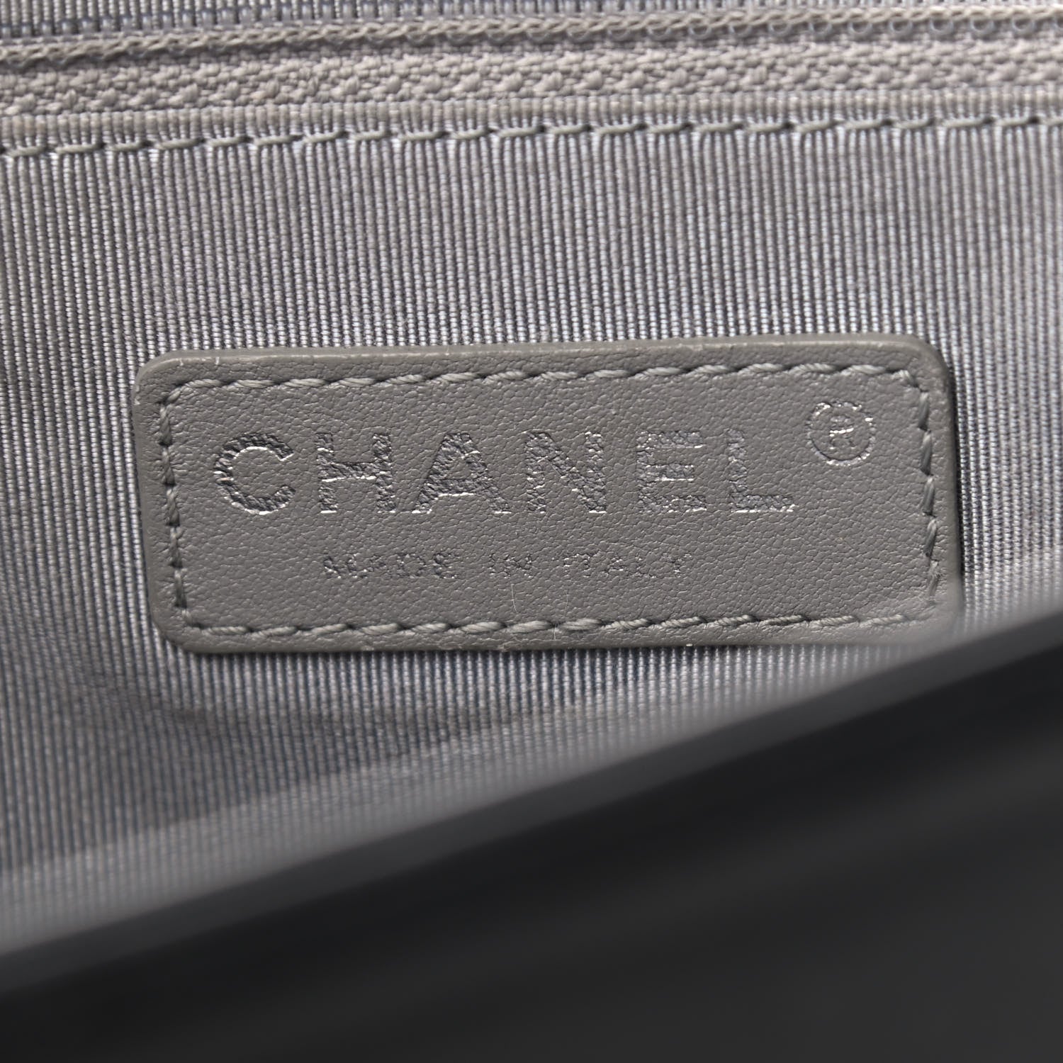 Chanel Calfskin Quilted Large Boy Flap Black 6 of 11