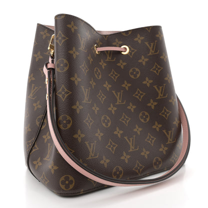 Louis Vuitton Monogram Neonoe MM Rose Poudre 3 of 10