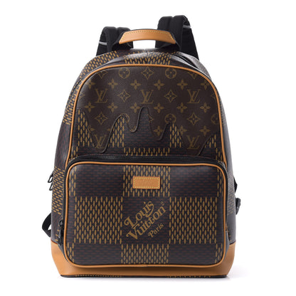Louis Vuitton X NIGO Giant Damier Ebene Monogram Campus Backpack 1 of 10