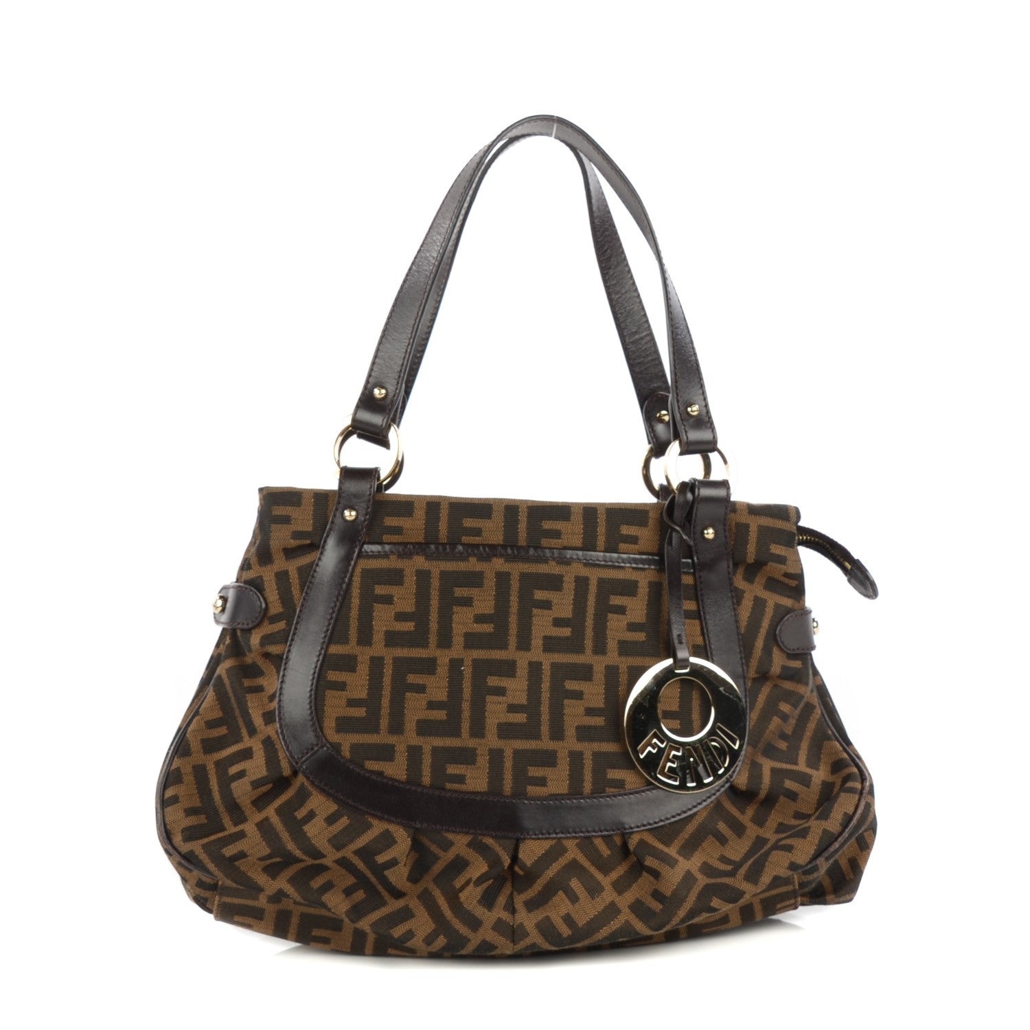 Fendi Zucca Medium Chef Shopper Tote Tobacco 1 of 11