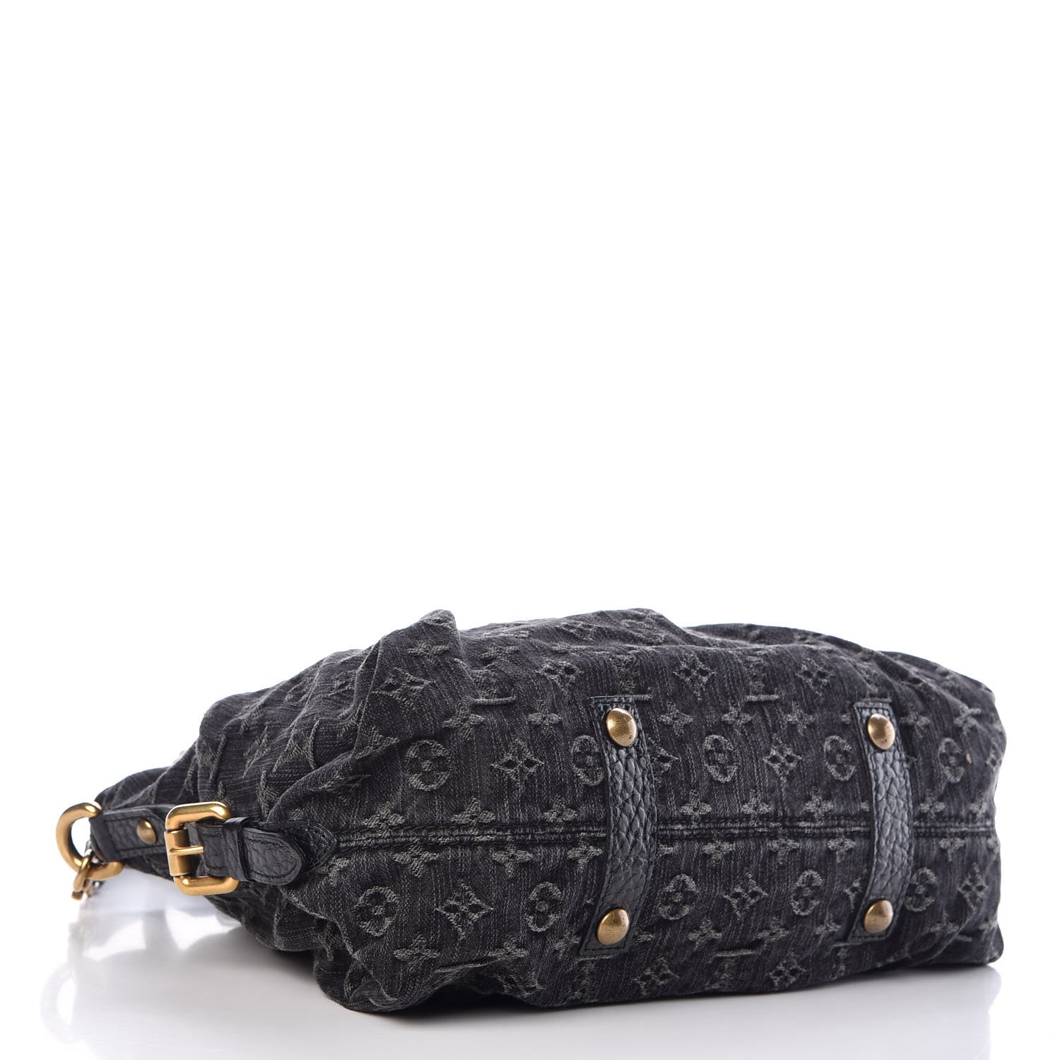 Louis Vuitton Denim Neo Cabby MM Black 4 of 9