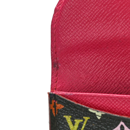 Louis Vuitton Monogram Multicolor Business Card Holder Black Grenade 10 of 10