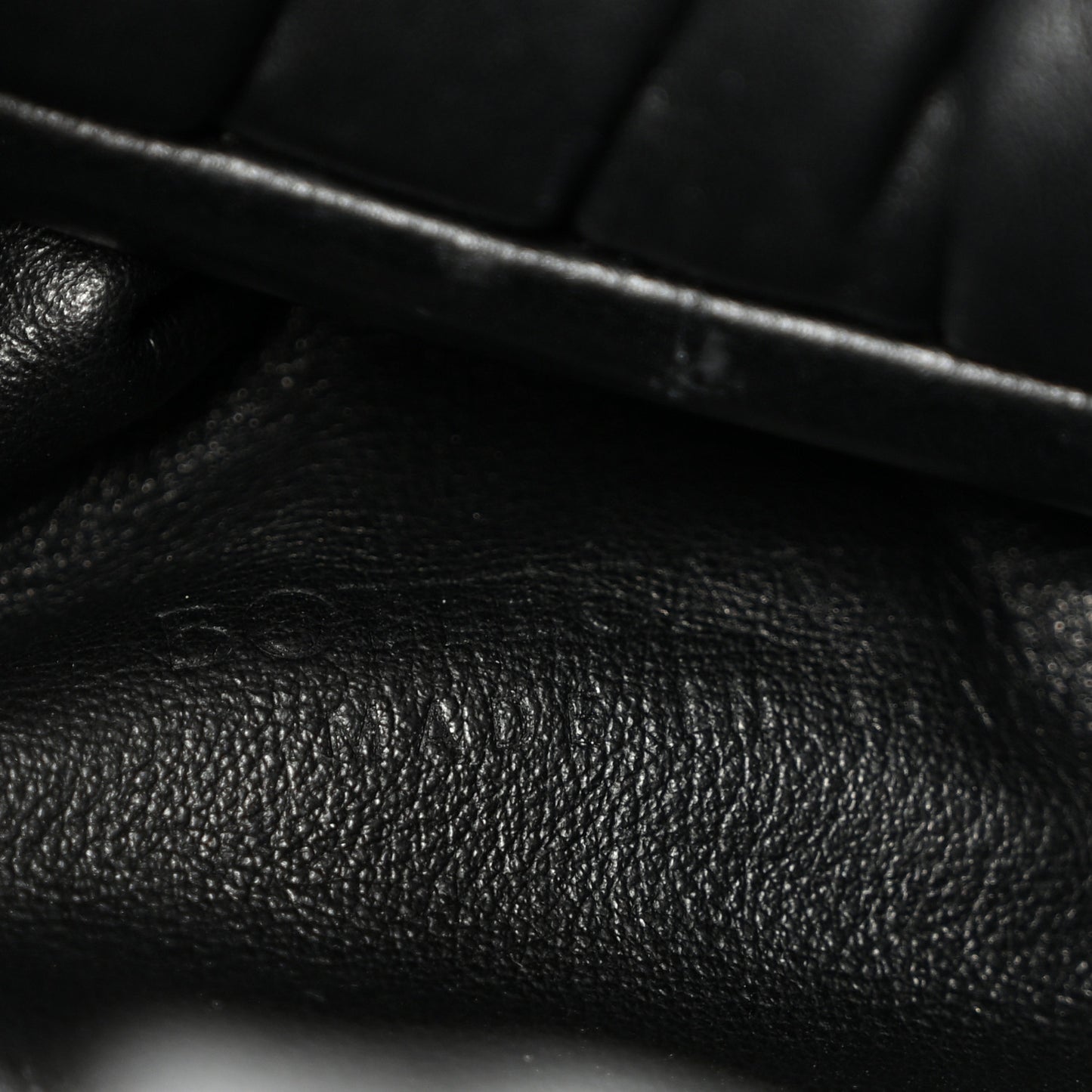Smooth Butter Calfskin Small The Shoulder Pouch Black