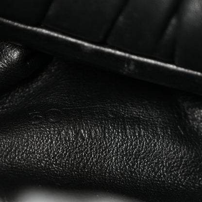 Bottega Veneta Smooth Butter Calfskin Small The Shoulder Pouch Black 6 of 10