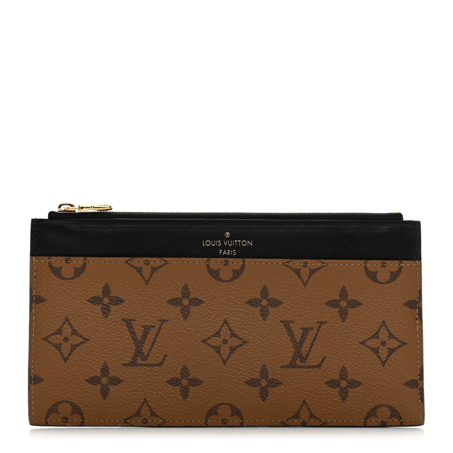 Louis Vuitton Reverse Monogram Slim Purse 1 of 8