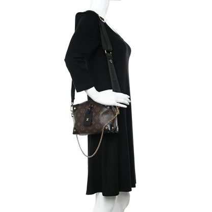 Louis Vuitton Monogram Petite Malle Souple Black 2 of 9