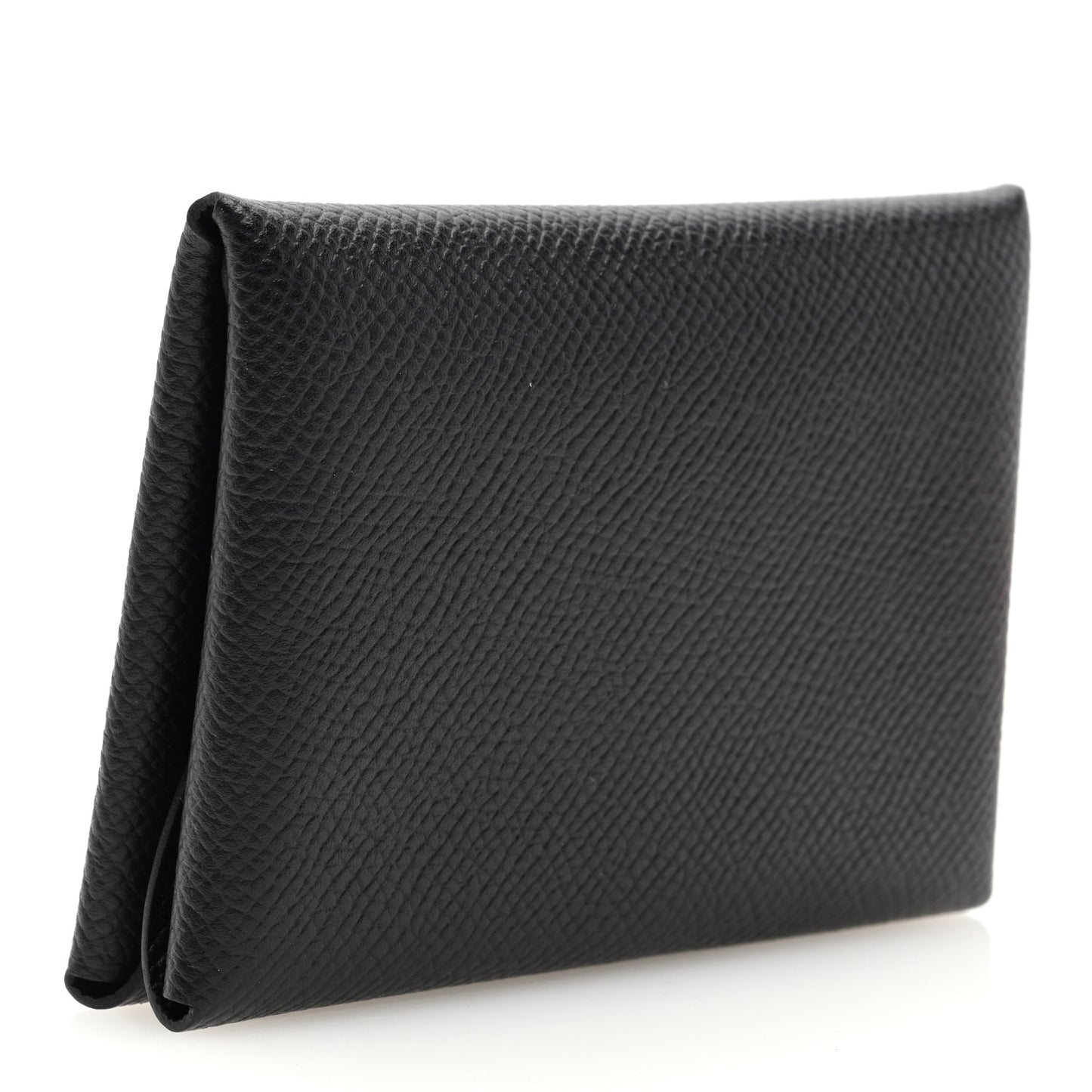 Epsom Calvi Duo Card Case Black
