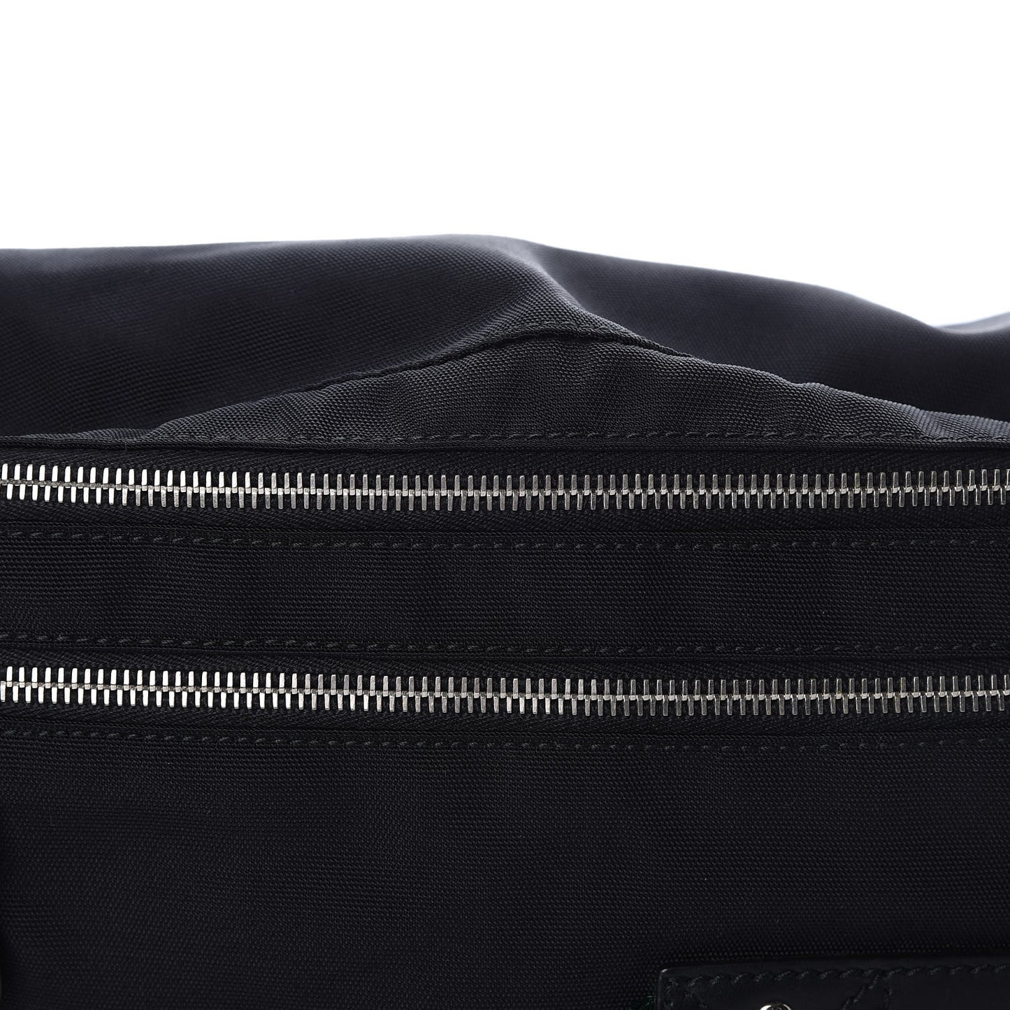 Nylon Web Belt Bag Black