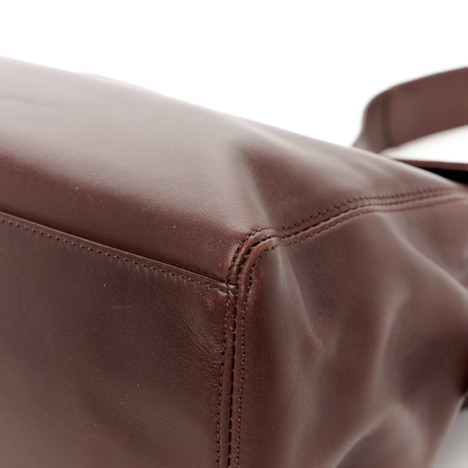 Chanel Lambskin Logo Messenger Flap Brown 16 of 16