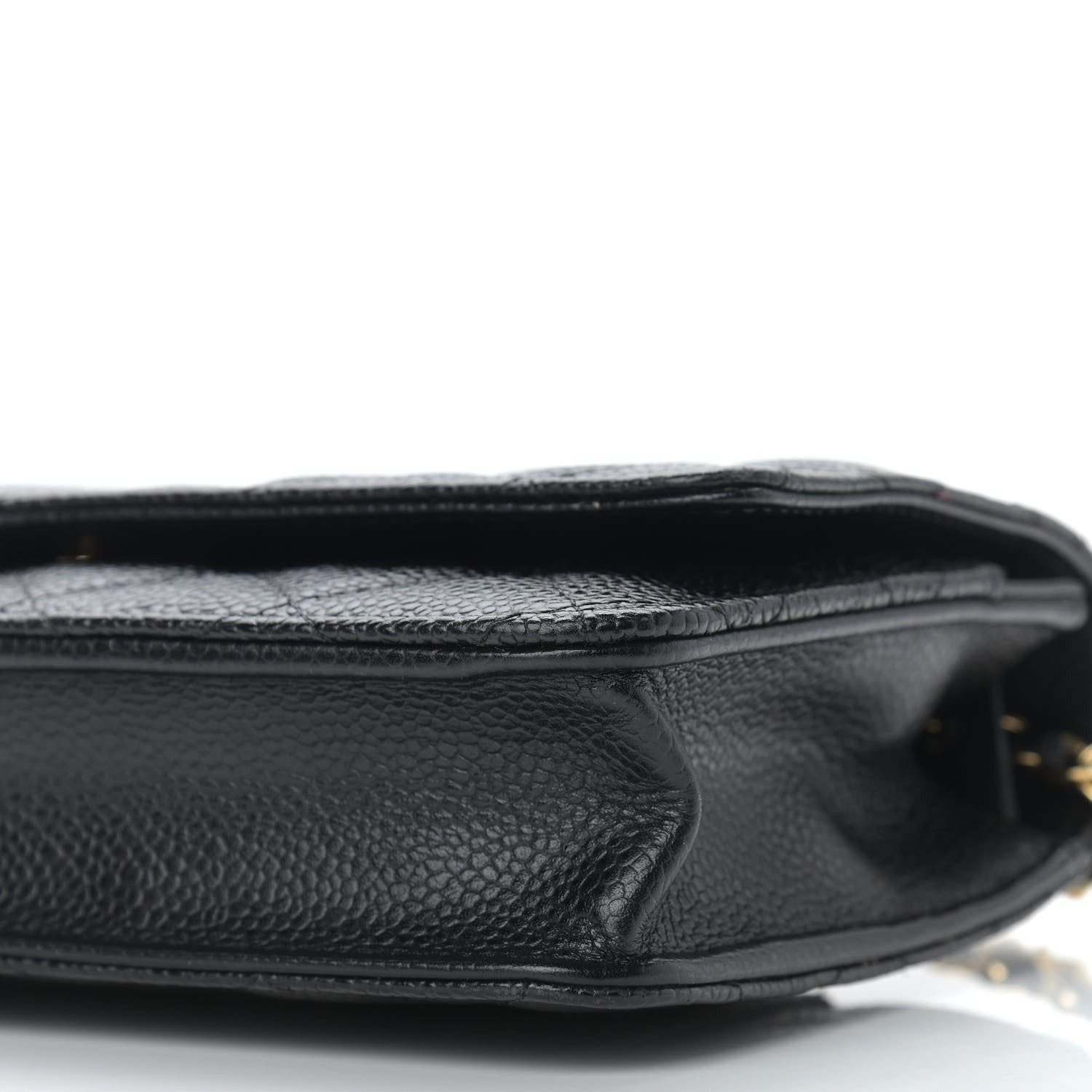 Chanel Caviar Quilted Wallet On Chain WOC Black 10 of 10