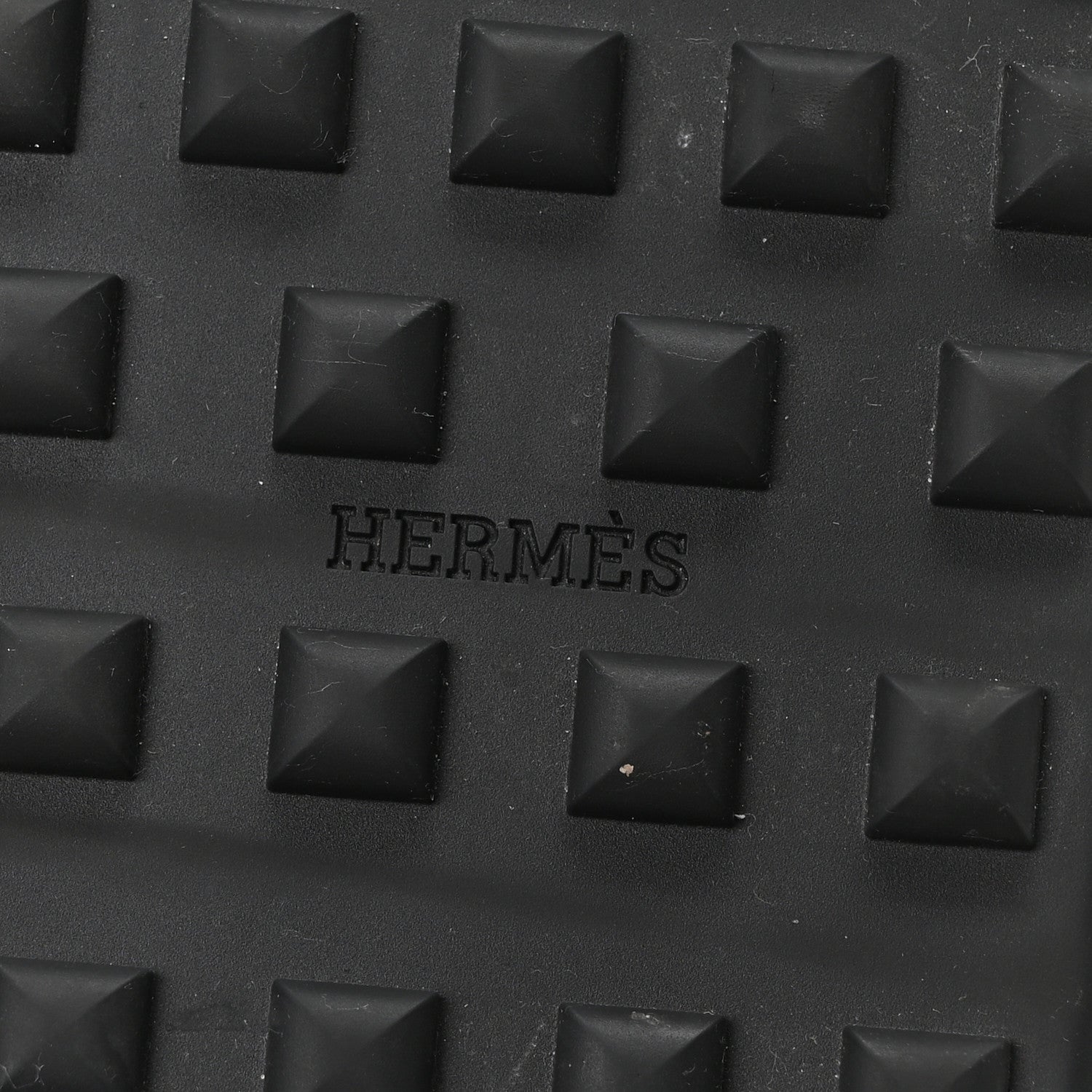 Hermes Suede Calfskin Womens Lazy Loafers 38.5 Black 7 of 10