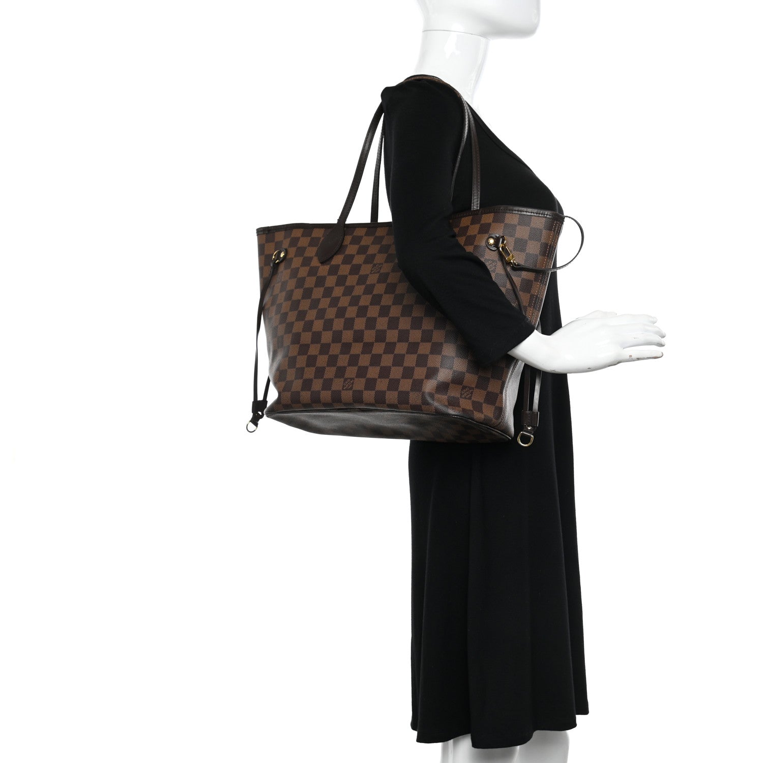 Louis Vuitton Damier Ebene Neo Neverfull MM 2 of 21