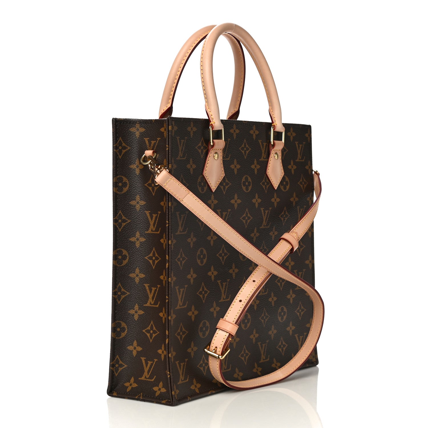 Louis Vuitton Monogram Sac Plat PM 3 of 9