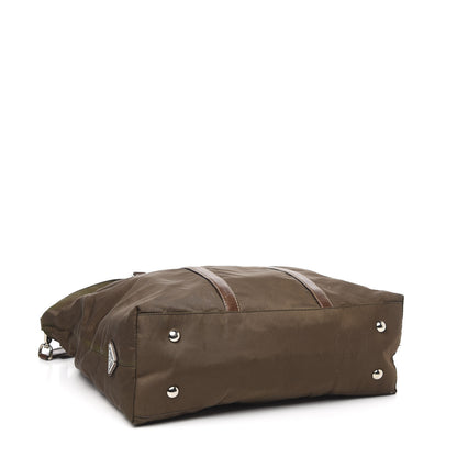 Prada Tessuto Nylon Viaggio Travel Bag Bruciato 5 of 12
