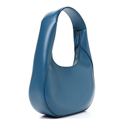 Stella McCartney Eco Alter Nappa Perforated Logo Small Hobo Teal 3 of 9