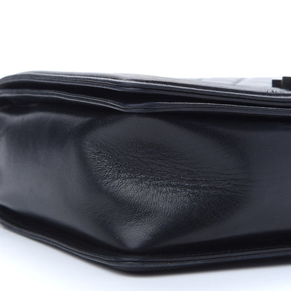 Chanel Lambskin Stingray Quilted Medium Boy Flap Black 7 of 8