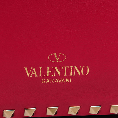 Valentino Garavani Vitello Medium Rockstud Tote Cyclamin 6 of 8