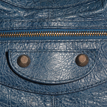 Balenciaga Agneau Giant 12 Rose Gold Hardware Part Time Bleu Cobalt 13 of 15
