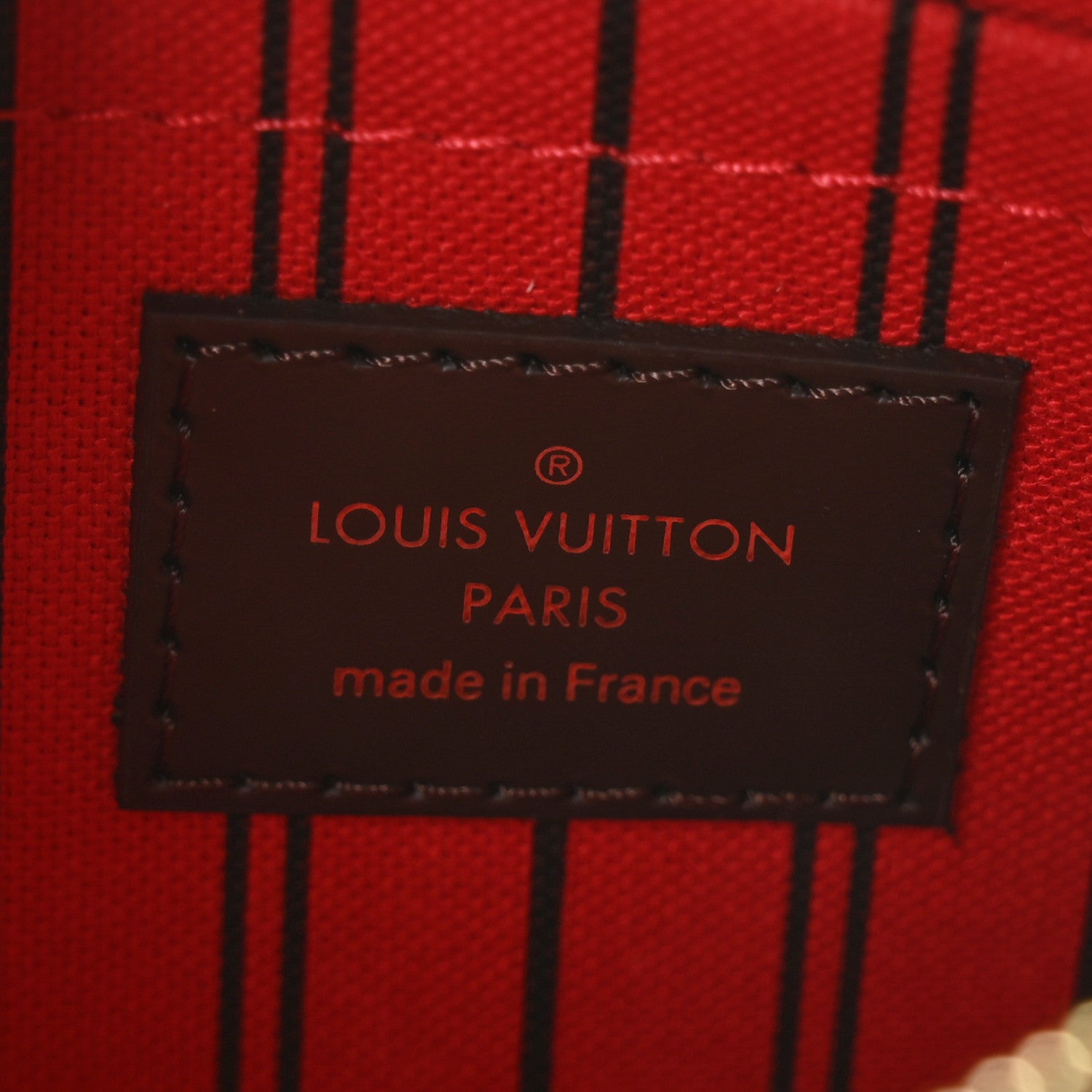 Louis Vuitton Damier Ebene Neverfull PM Pochette 5 of 5