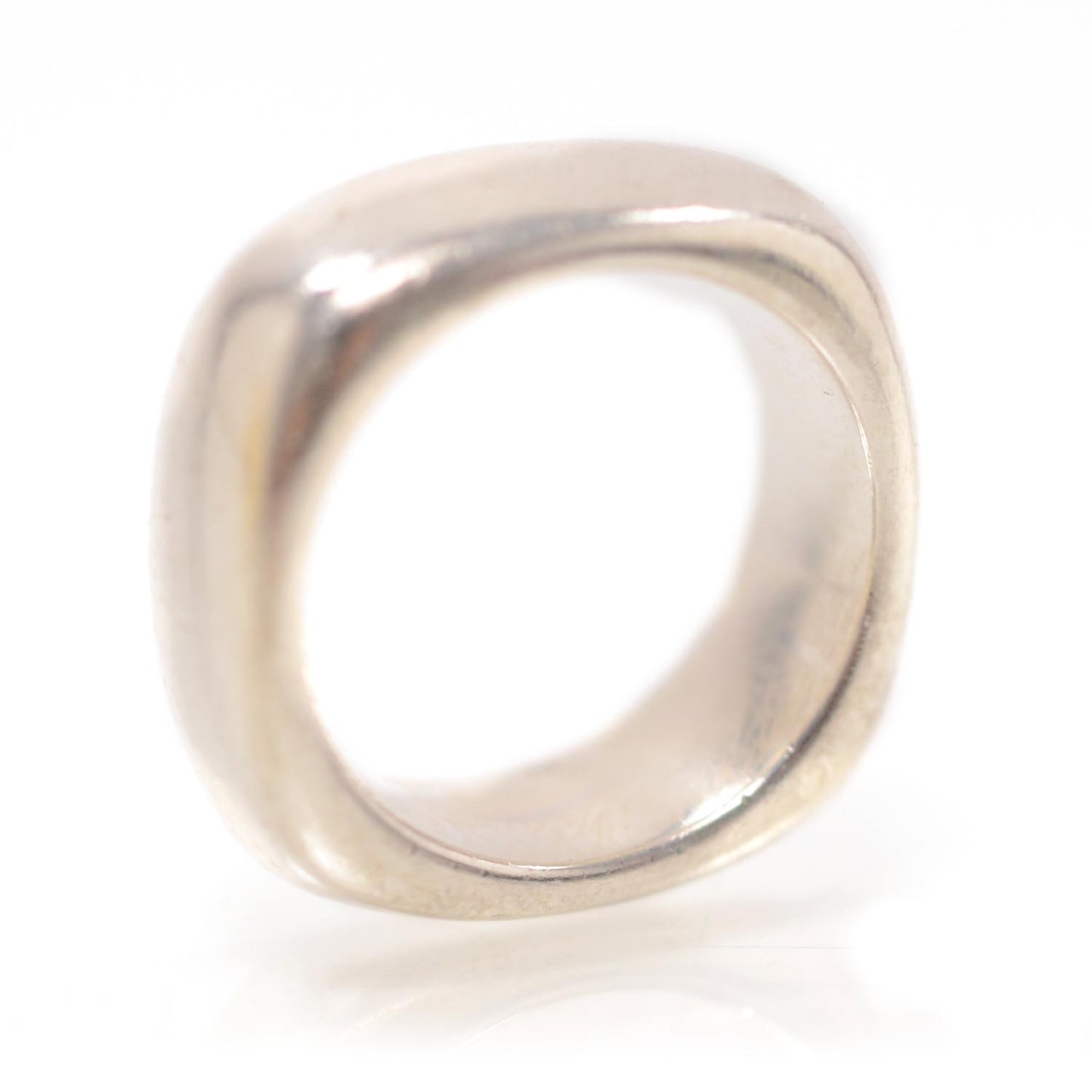 Sterling Silver Cushion Ring 5.5