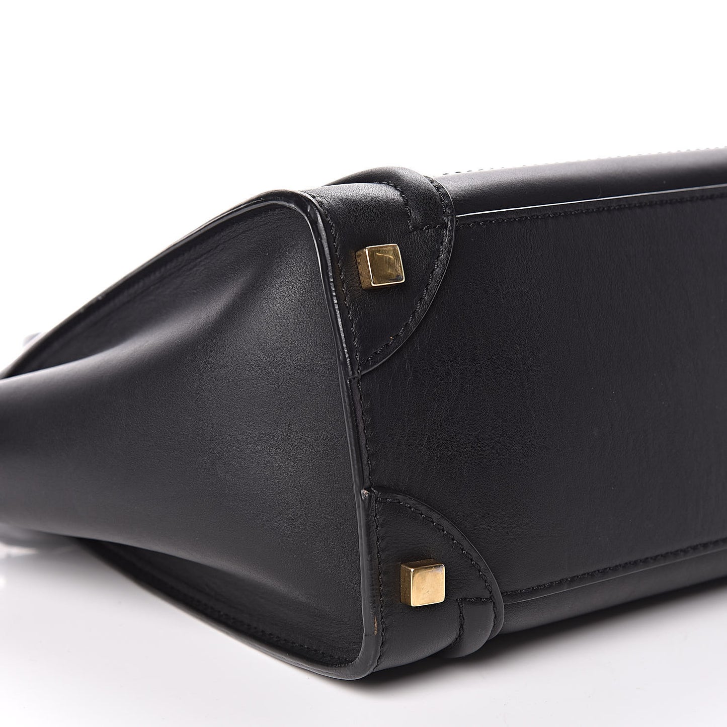 Smooth Calfskin Micro Luggage Black