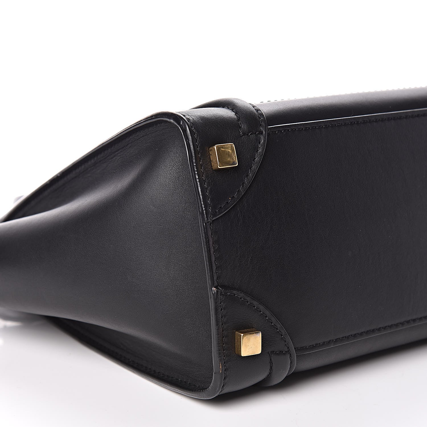 Celine Smooth Calfskin Micro Luggage Black 5 of 12