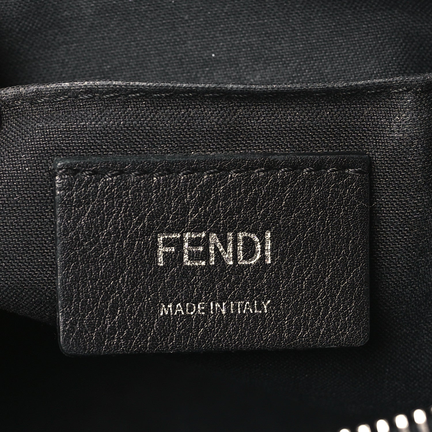 Fendi Vitello Dolce Mini By The Way Boston Bag Black 6 of 9
