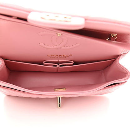 Chanel Caviar Quilted Small Double Flap Pink 5 of 11