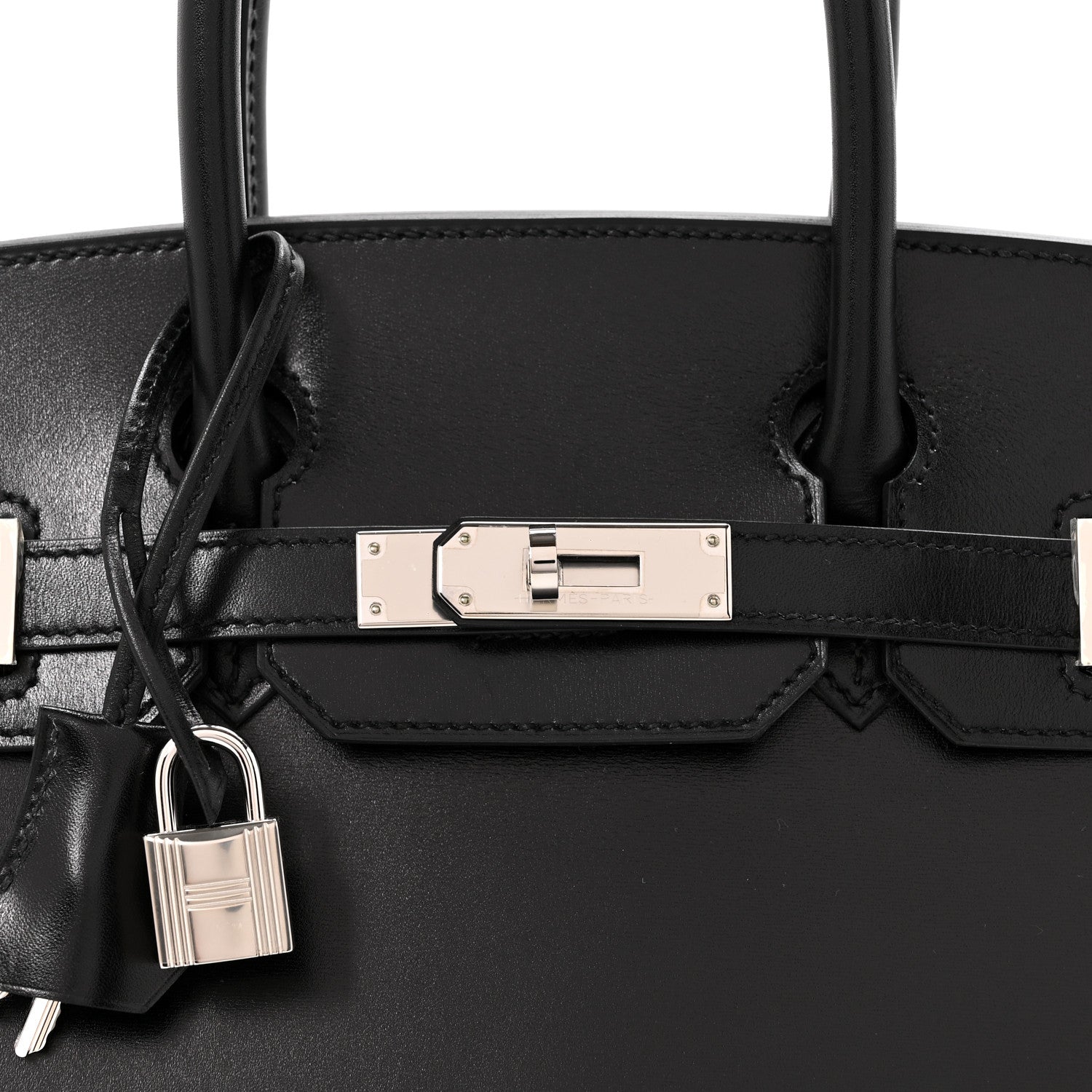 【値下げ中】HERMES ブラックレザー ケース Hermes Evergrain Lizard Constance Slim Wallet Black 1842229