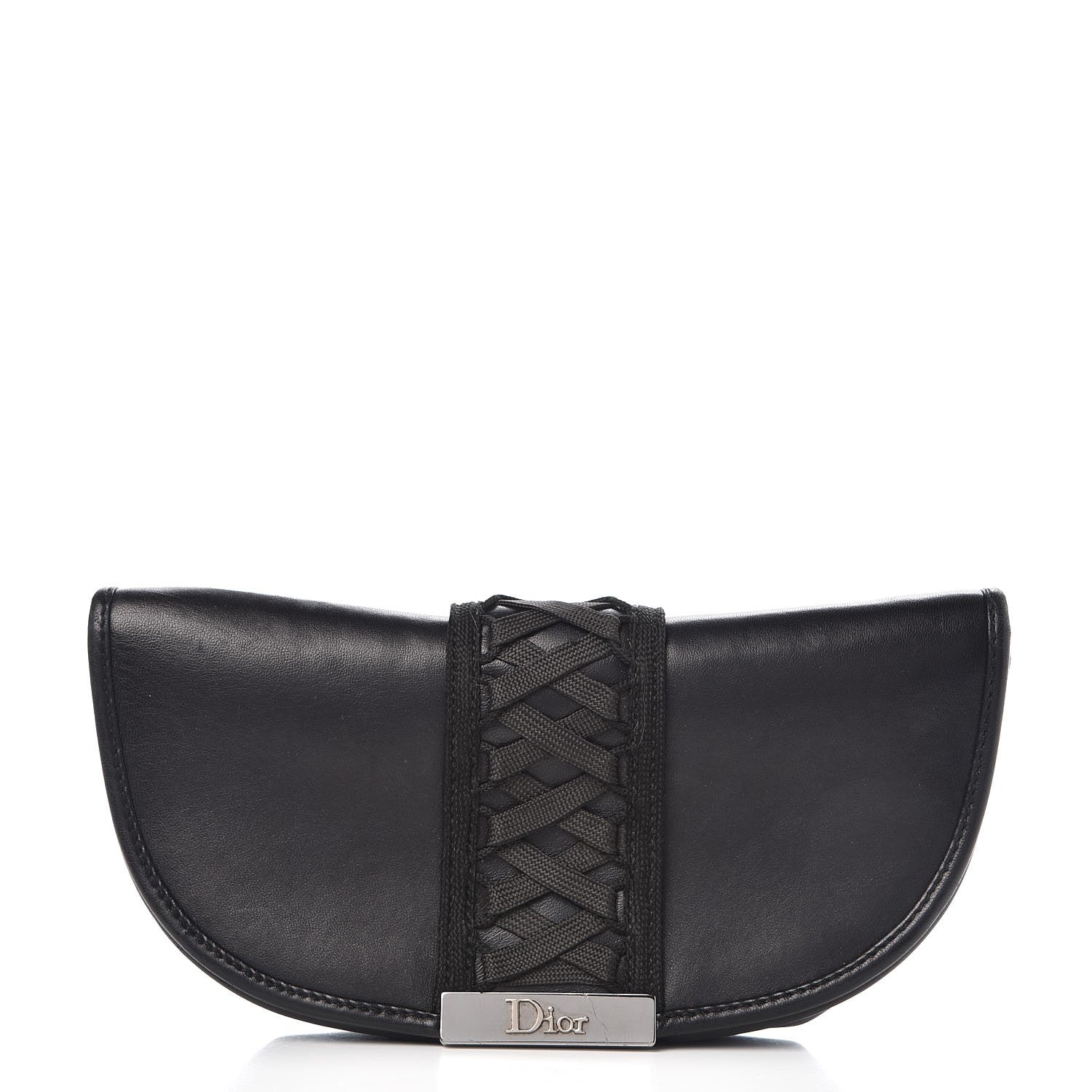 Christian Dior Lambskin Admit It Clutch Black 1 of 7